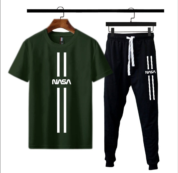 Nasa printed Men's clothing comfortable stuff for summer