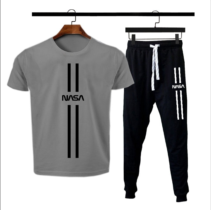 Nasa printed Men's clothing comfortable stuff for summer